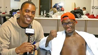 DEJI in LOCKER ROOM After TKO LOSS vs Jake Paul