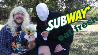 SLENDER MAN FOR SUBWAY SANDWICH