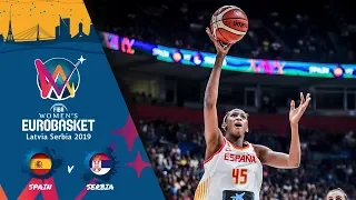 Spain v Serbia - Full Game - FIBA Women's EuroBasket - Final Round 2019