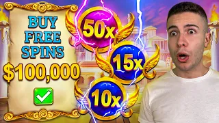 COMING BACK WITH A BIG $100,000 BONUS BUY ⚡ GATES OF OLYMPUS