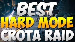 DESTINY BEST HARD CROTA RAID STRATEGY! Destiny How To Crota's End Hard Raid Gameplay