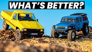 Axial VS FMS - Who has the BEST mini RC cralwer?