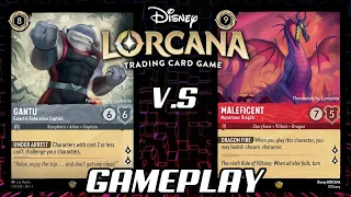 DISNEY LORCANA DUEL! BATTLE OF THE LEGENDARY CARDS (Gameplay)