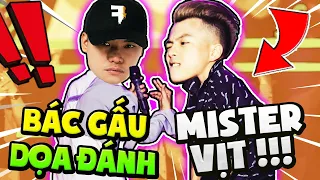 BÁC GẤU DỌA ĐÁNH VỠ MỒM MRVIT | REACTION ĐẠI CHIẾN RAP HERO TEAM SIMMY VÀ CÔ NGÂN FREE FIRE !!!