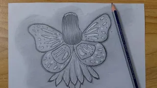 How to draw a fairy  ( pencil sketch)