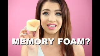 MEMORY FOAM BEAUTY SPONGE REVIEW | BETTER THAN A BEAUTY BLENDER???