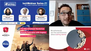 The Microfrontend Revolution - Manfred Steyer - #techWebinarNepal Series-21