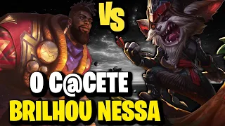 NA PARTIDA CERTA, ESSE PICK BRILHA, K'SANTE VS KLED | League of Legends | TOP 1 Nasus BR