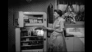 VINTAGE 1954 HARRIET NELSON HOTPOINT COMMERCIAL - TALKING ABOUT HOTPOINT REFRIGERATOR