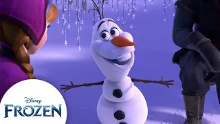 Anna Meets Olaf | Frozen