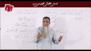 Arabic Grammar Course Level 2 - Lisan ul Quran - Fayl Muzare Halat Nasb, Mansoob Lan, An, Kayi - 171