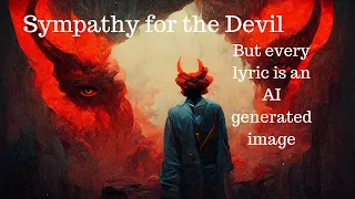 Rolling Stones - Sympathy for the Devil but every lyric is an AI generated image