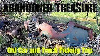 Searching for Abandoned Gems in a Forgotten Creek in a Picking Trip Across the South Dakota Prairie