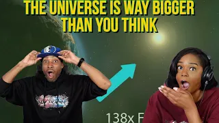 Woah!! 😲 How the Universe is Way Bigger Than You Think {Reaction} | Asia and BJ React