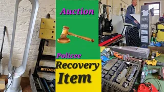 police stolen goods auction in Rochdale uk