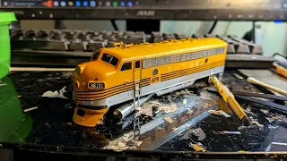 HO scale Asteroid City train build