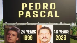 Pedro Pascal THEN AND NOW - 1999 to 2023