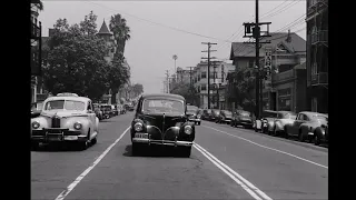 A drive through 1940's Los Angeles!