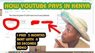 How Much Youtube Pays  in Kenya - How Much Youtube Pays  in Kenya - Nyakundi