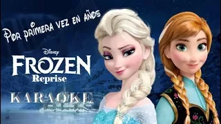 Por primera vez en años (reprise) [Karaoke/Instrumental] - FROZEN