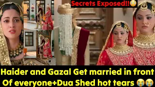 Sister’s Wives Zeeworld||Haider and Gazal heartbreaking Marriage+Dua in tears#zeeworld