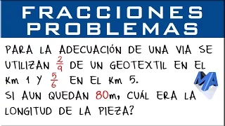 Solución de problemas con fracciones | Ejemplo 1