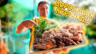 Обзор Quán Vườn Ba Ngọc. Кура из золота!