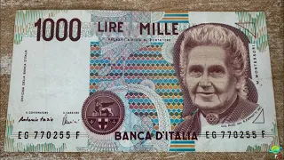 Fotografie Di Singole Banconote Della Lira Italiana 🇮🇹Del 1990 (A Cura Di Giuseppe Pio Quitadamo)