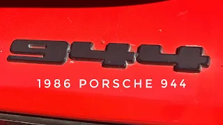 1986 Porsche 944 - The Car That Started It For Us