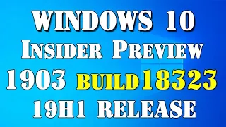 Установка Windows 10 Insider Preview 1903 на современный компьютер