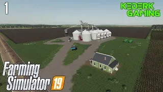 Setting up the farm! - Midwest Horizon #1 - FS19 Timelapse