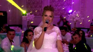Невеста поёт для родителей в благодарность 2 августа 2019
