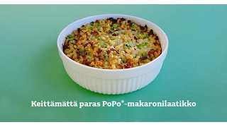 PoPo® -makaronilaatikko. Lihakoulu | HK