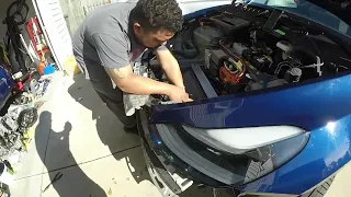 Tesla Model Y Radiator cleaning