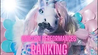 Unicorn Performances Ranking (Masked Singer AU)