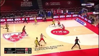 leronzo Brown son Saniye basketi | Fenerbahçe beko 73-71 Kızılyıldız