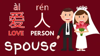 Relationships in Chinese - Mandarin Vocabulary for Beginners  #shorts
