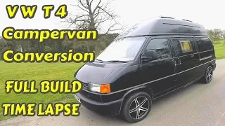 VW T4 FULL BUILD Campervan Conversion Time Lapse