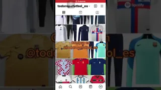 ROPA DE FUTBOL REPLICA AL MEJOR PRECIO