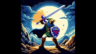 It's Dangerous to Go Alone! — Audio Visualizer (8-bit Dubstep)