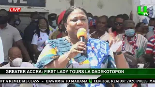 Greater Accra: First Lady Tours La Dadekotopon