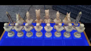 3018 CNC Chess Set how its done