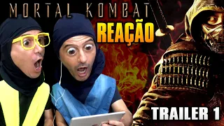 Mortal Kombat Trailer 1 REAÇÃO -  Irmãos Piologo Filmes Reaction