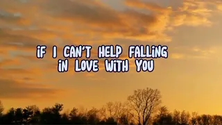 Can't help falling in love //Elvis Presley// cover by: Elliot James Reay