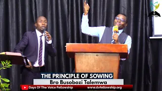 24-0225M The Principle Of Sowing || Bro Busobozi Talemwa || DVF Sunday Morning Service