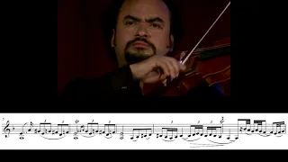 Transcripción de Pajarillo, violin solo