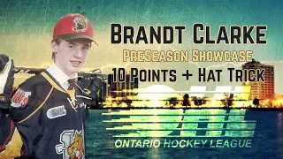 Brandt Clarke: Early Preseason Success with the Barrie Colts