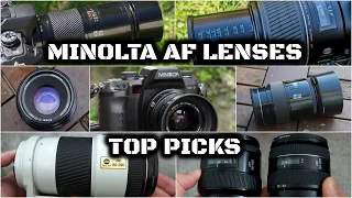 Minolta Autofocus (AF) Lenses: Top Picks