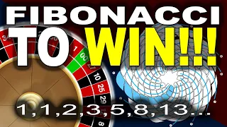 MATH BASED WINS! "FIBONACCI DOZENS" #roulette #roulettestrategy