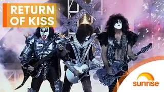 KISS joins Sunrise in the lead up to AFL grand final performance | Sunrise